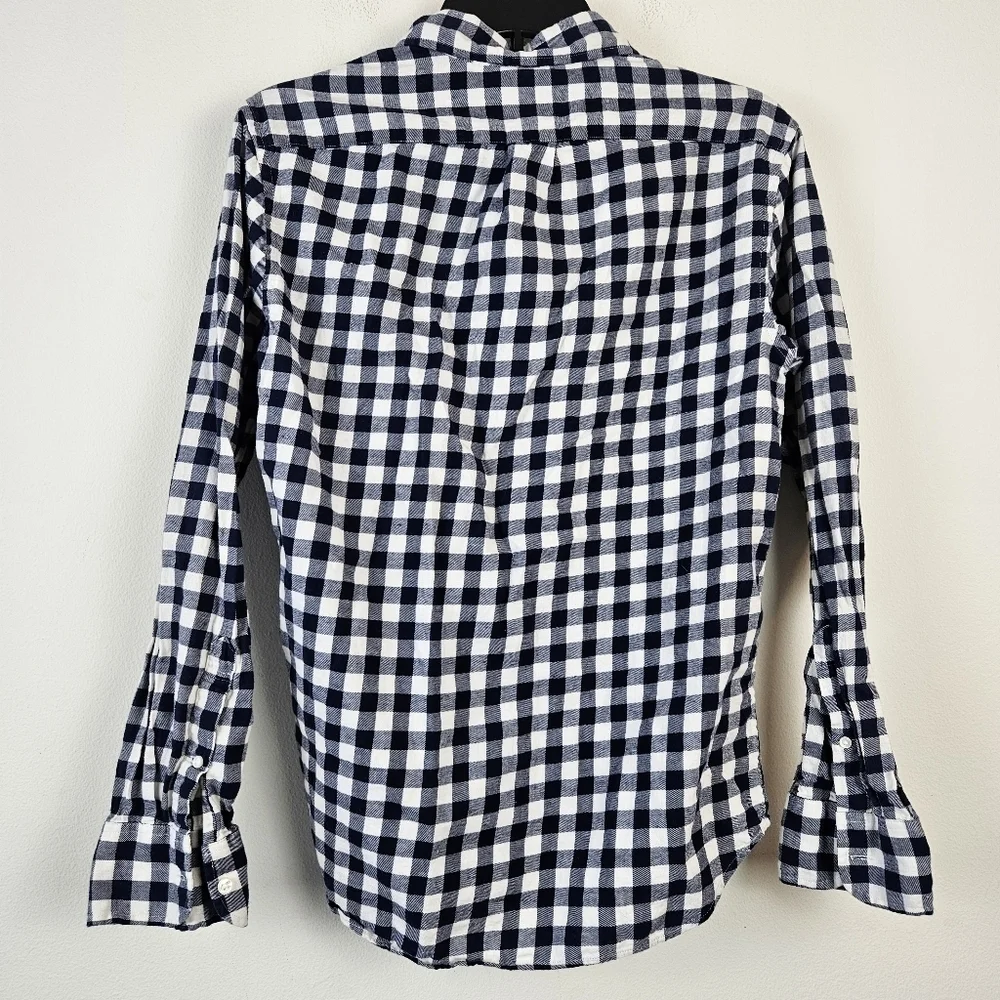 J.CREW Men's Plaid Slim Untucked Shirt Size Small